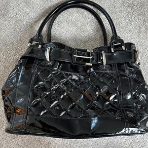 Large patent Burberry purse. No scratches. Excellent condition.